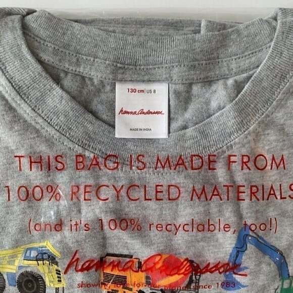 NEW Hanna Andersson Boys Tee Size 10 Years 12 Years - Picture 5 of 6